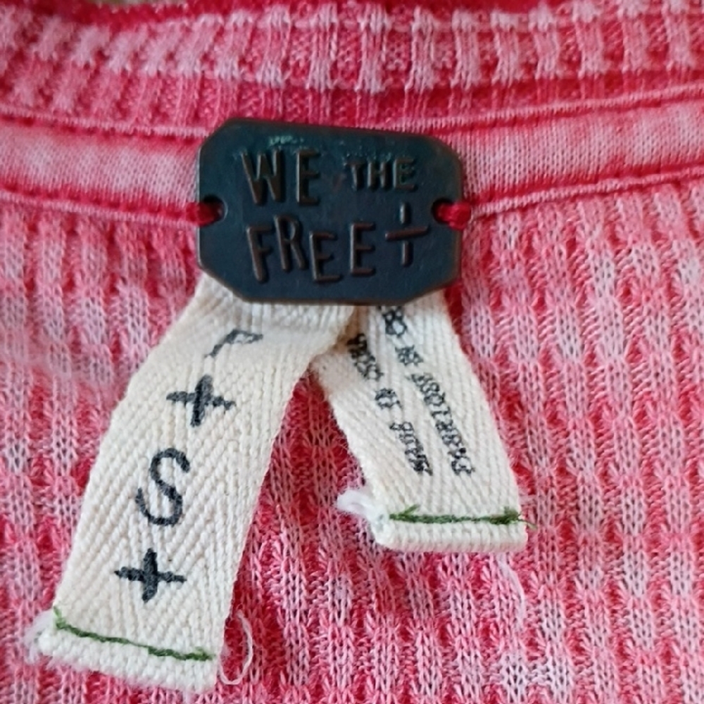 We The Free Pink Long Sleeve Top - Picture 2 of 6
